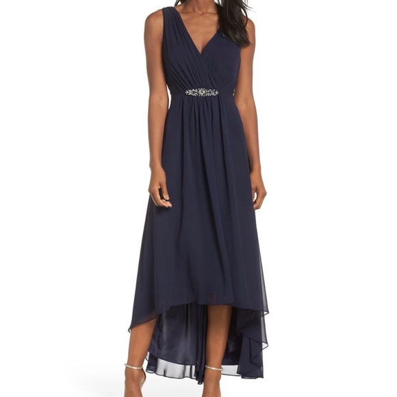 Eliza J
Embellished
High/Low Chiffon
Dress Gown Navy Blue size 4 6 8 10 or 16 - Picture 7 of 15